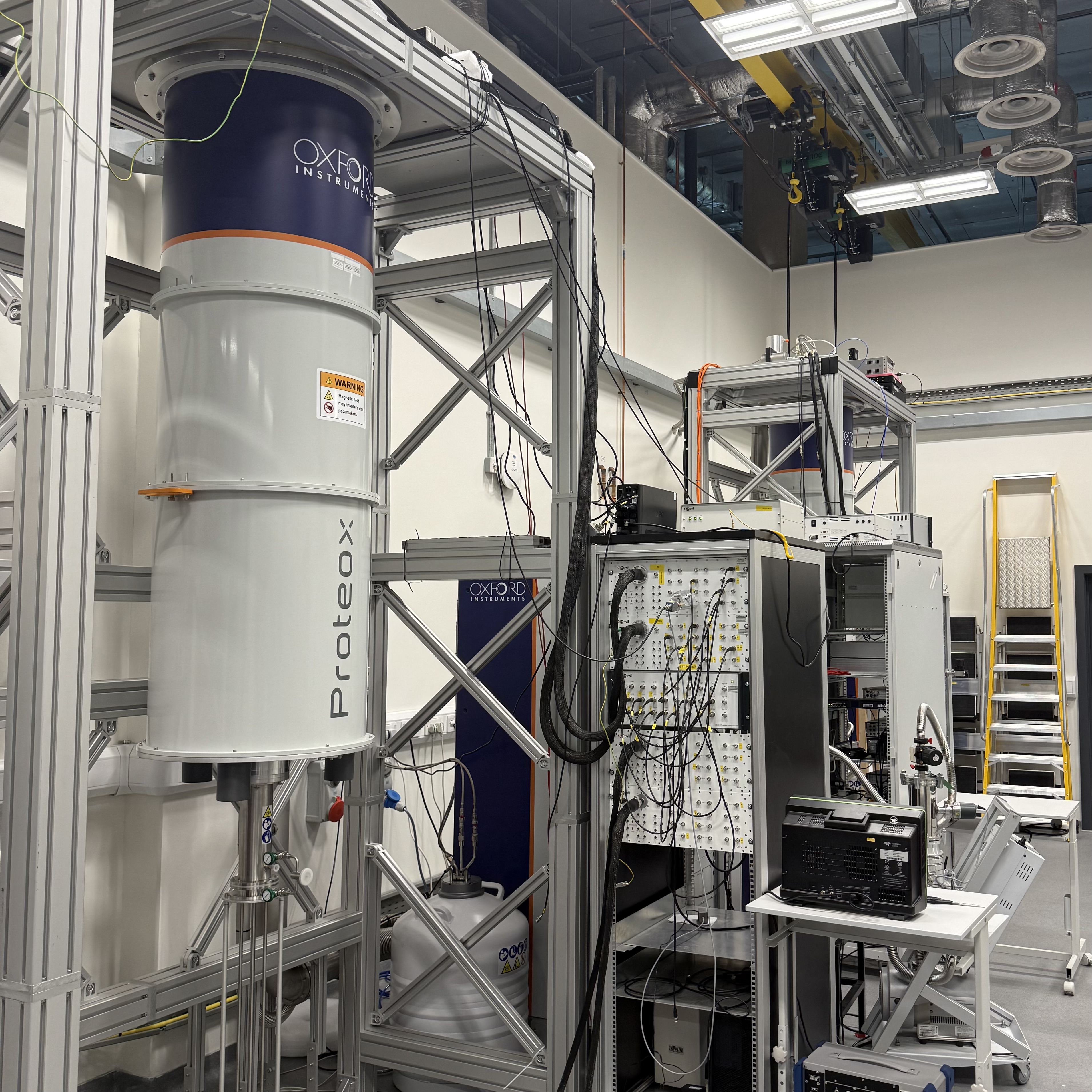 Trapped-ion quantum computer at the Cavendish Laboratory